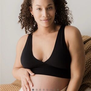 Kindred Bravely Sublime® Bamboo Maternity & Nursing Plunge Bra Sz M